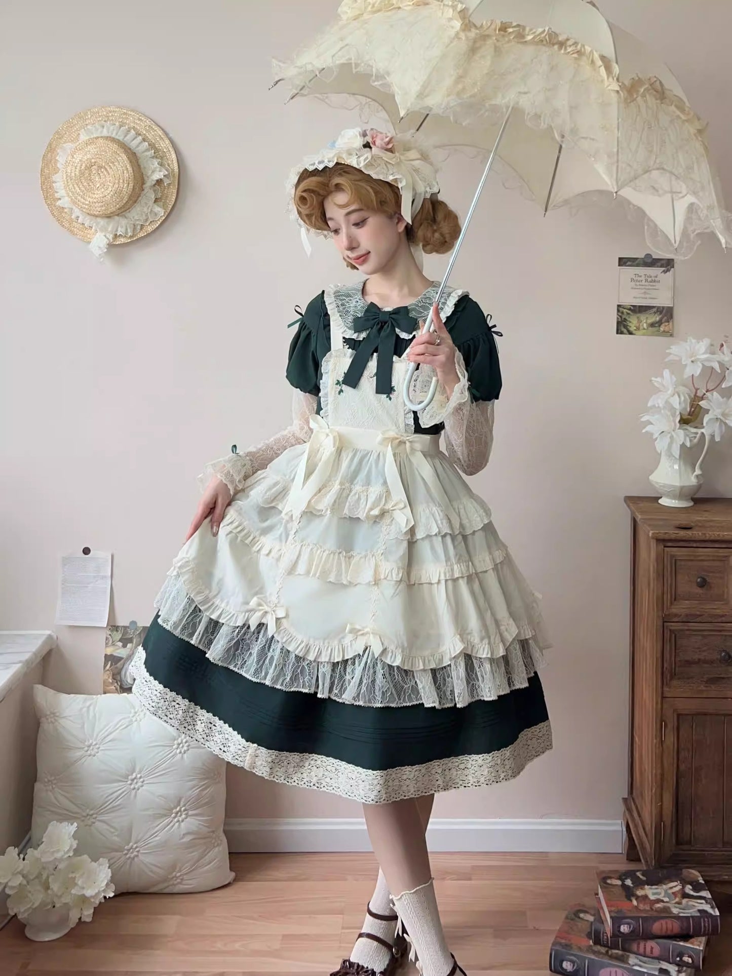 Flower Mist ワンピース【Uncle's Workshop】