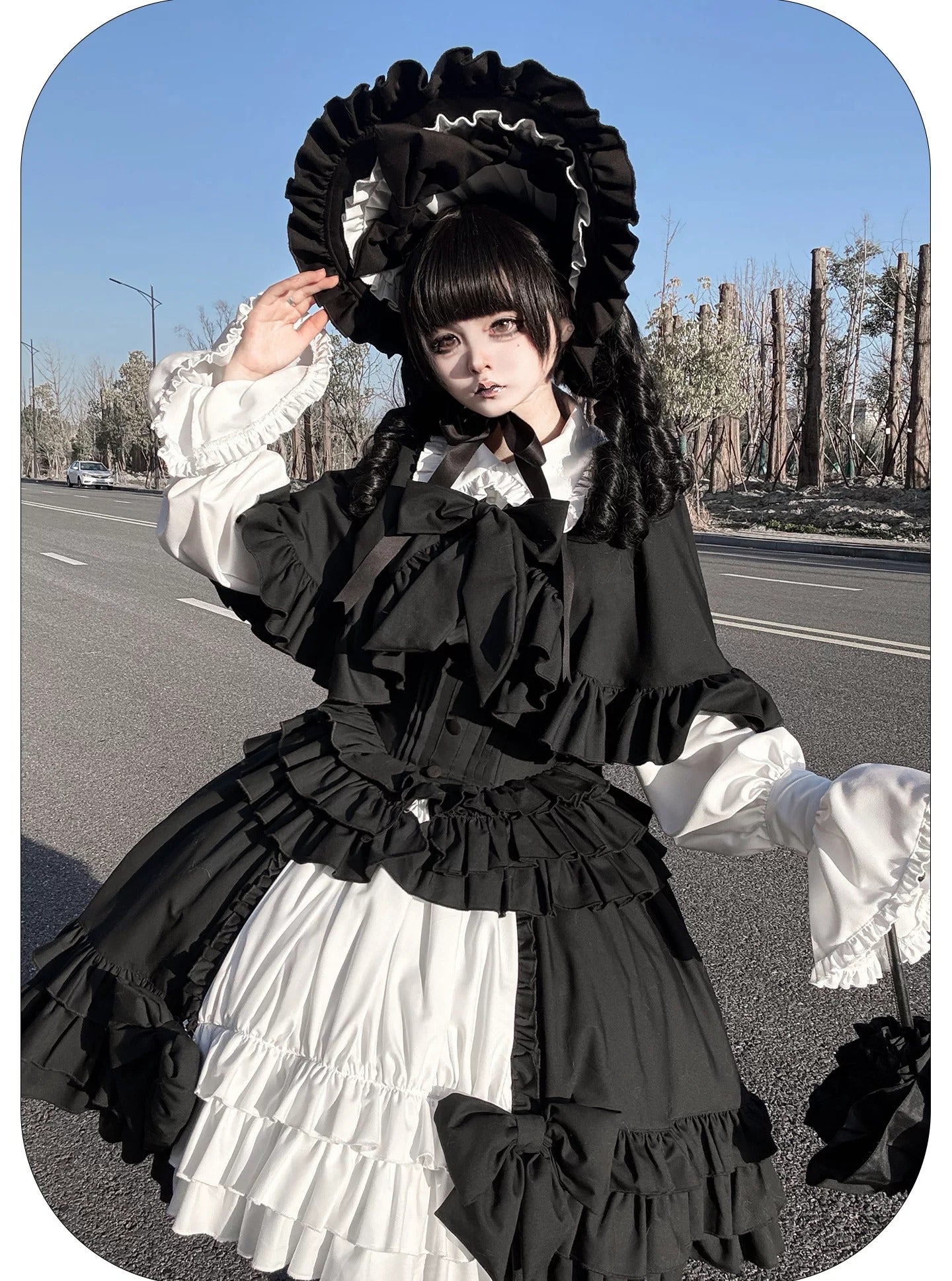 Epetice Doll's heart ブラウス・スカート・ケープ（新品） Doll Sonata ブラウス・スカート・ケープ・セットアップ【BearDiary