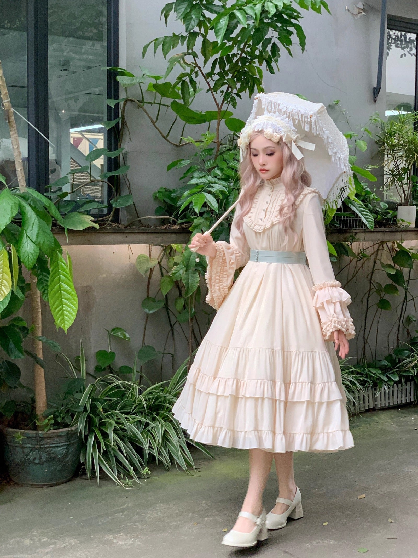 Princess of Windsor ワンピース・姫袖(ロング丈)【Little Dipper