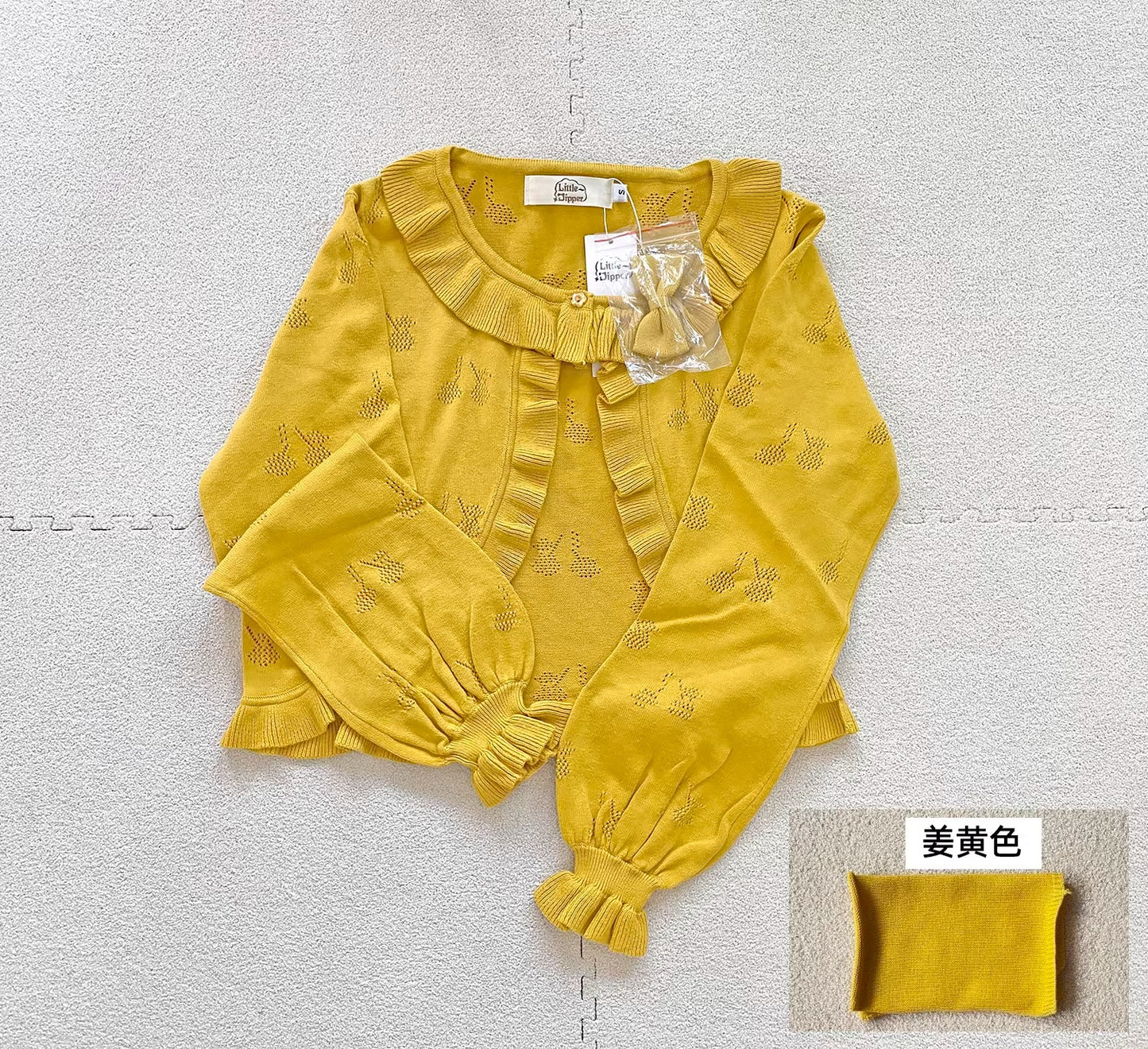 Cherry ボレロカーディガン【Little Dipper】