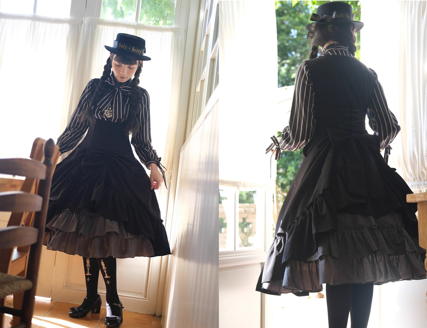 【受注予約~12/4】Black Forest ジャンパースカート【berryandwood】