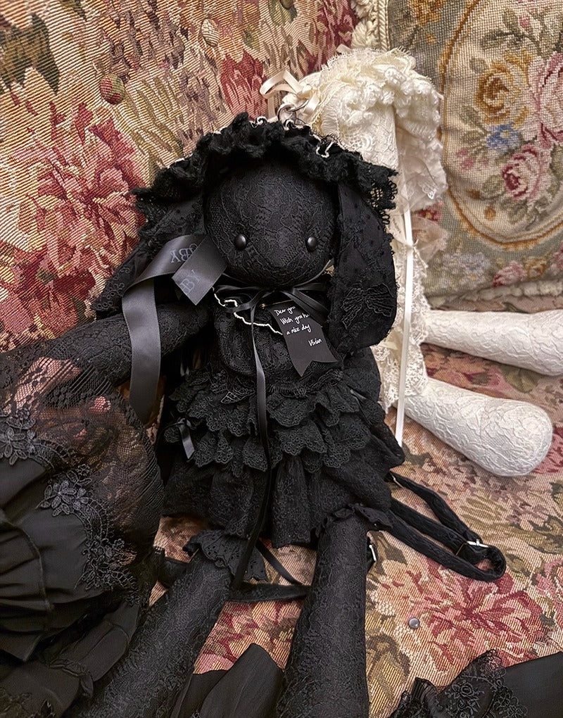 レースうさちゃんバッグ・お洋服【LUCKY BABY】