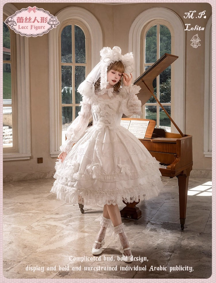 【受注予約~12/23】Race Doll ジャンパースカート(タイプ1)【花与珍珠匣】