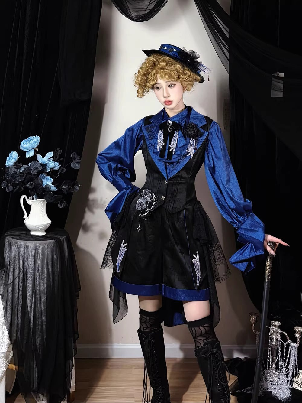 【受注予約~2/24】Returning on a Moonlit Night パンツ【Miss Point】