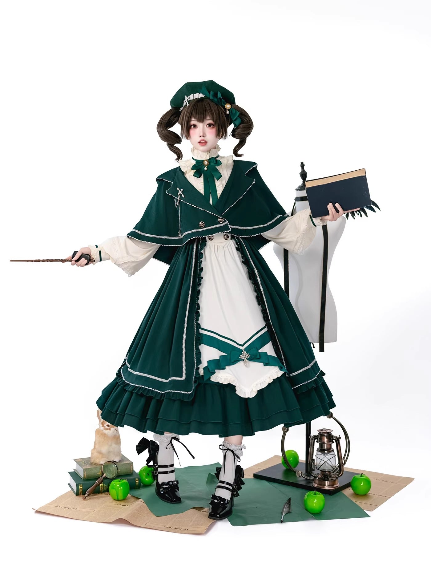 【受注予約~10/30】スミレ色の花手紙 ケープ・アクセサリー【MCLUSTER】