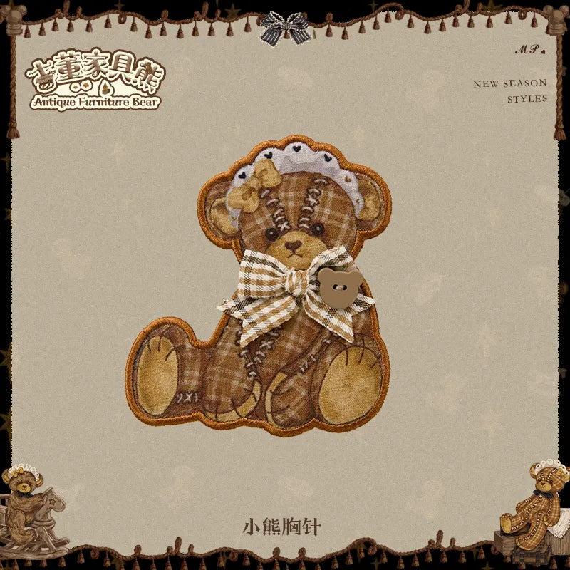 【受注予約~9/8】Antique Furniture Bear アクセサリー【Melliflorpearl】