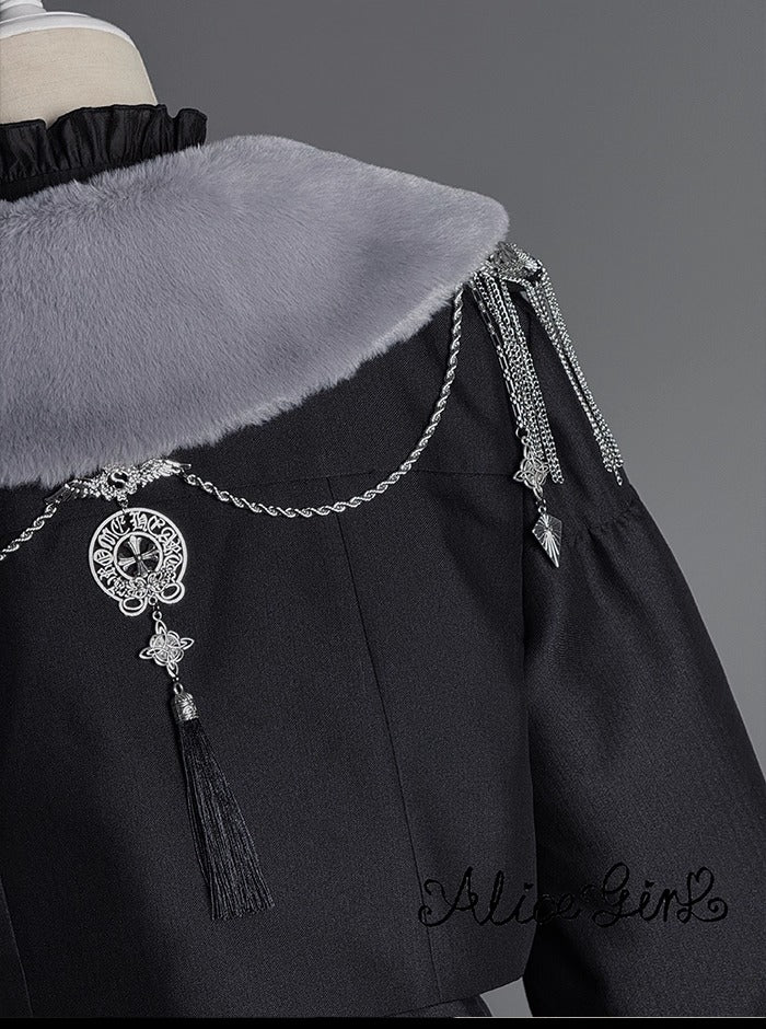 【受注予約~11/6】暗闇執事 ジャケット・マント・ブラウス【Alice Girl】