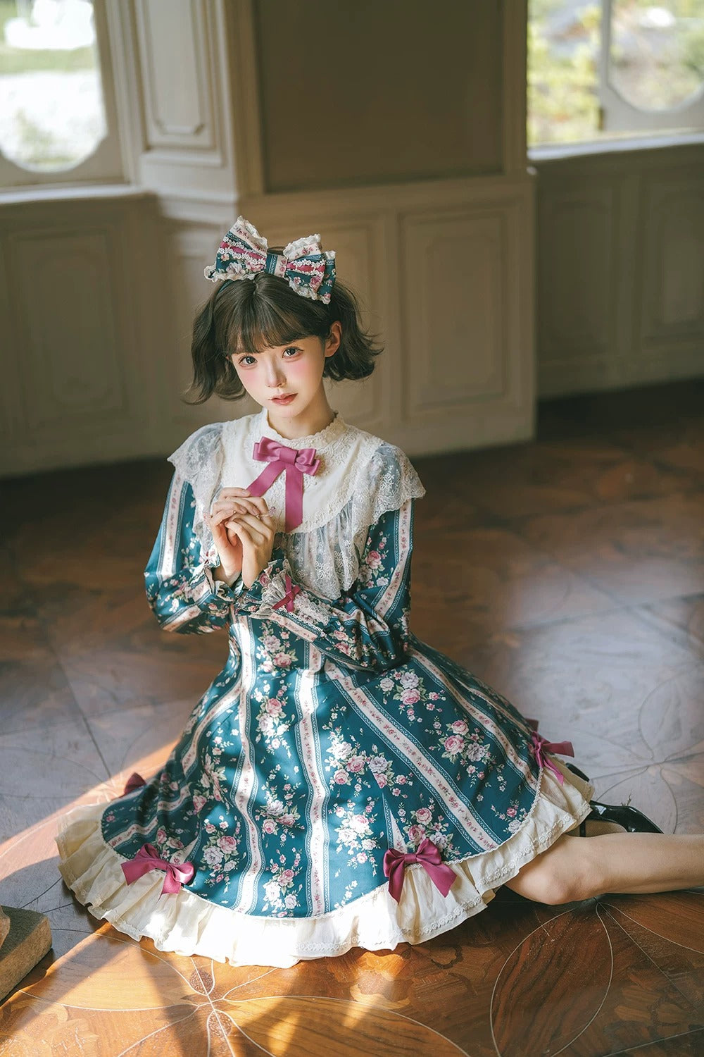 【受注予約~10/20】Susan Garden ワンピース【Miss Point】