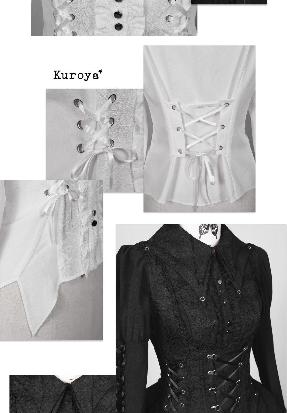 【受注予約~11/19】Camilla ブラウス・ベスト【Kuroya】