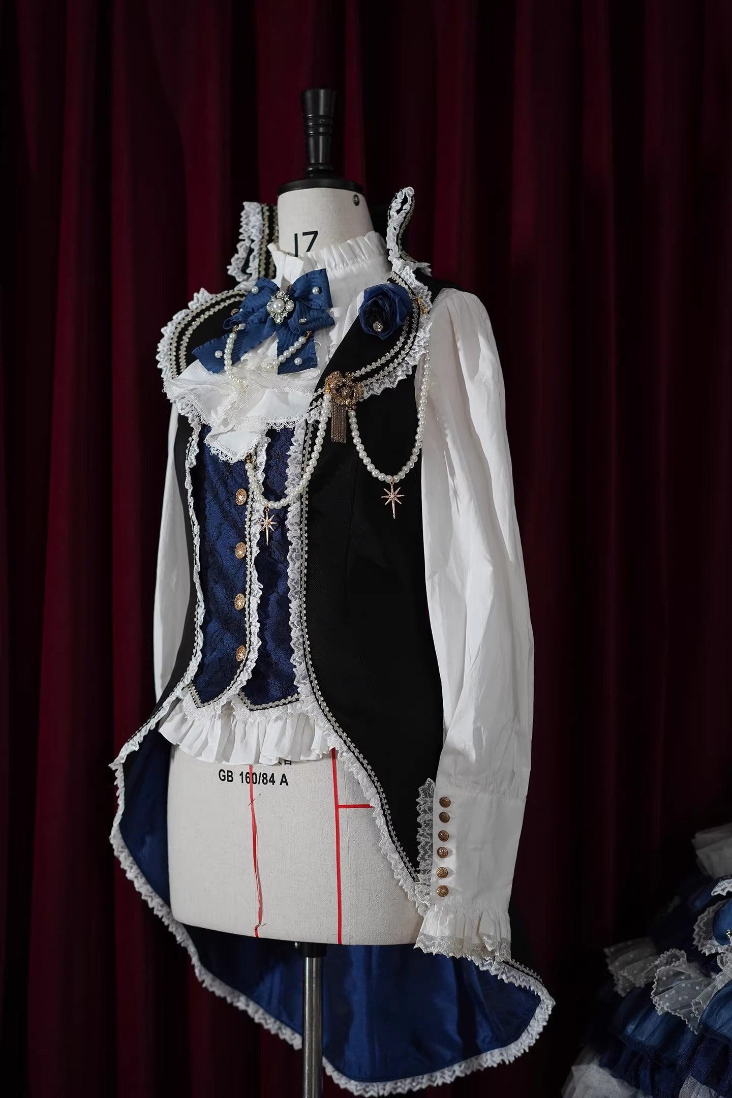 【受注予約~4/8】Le Bal des Etoiles ベスト・ブラウス・パンツ・フルセット【Henrietta】