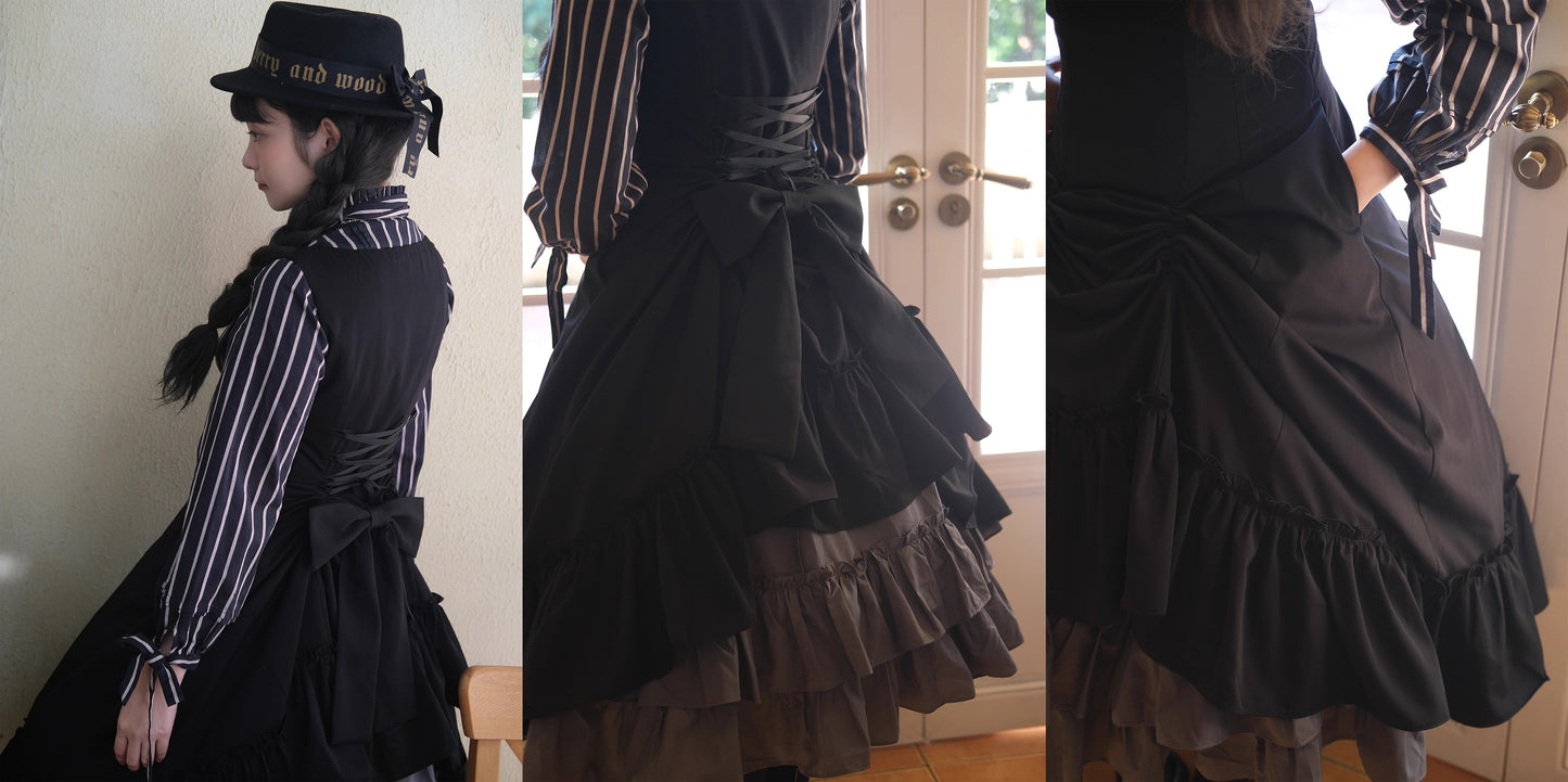 【受注予約~12/4】Black Forest ジャンパースカート【berryandwood】