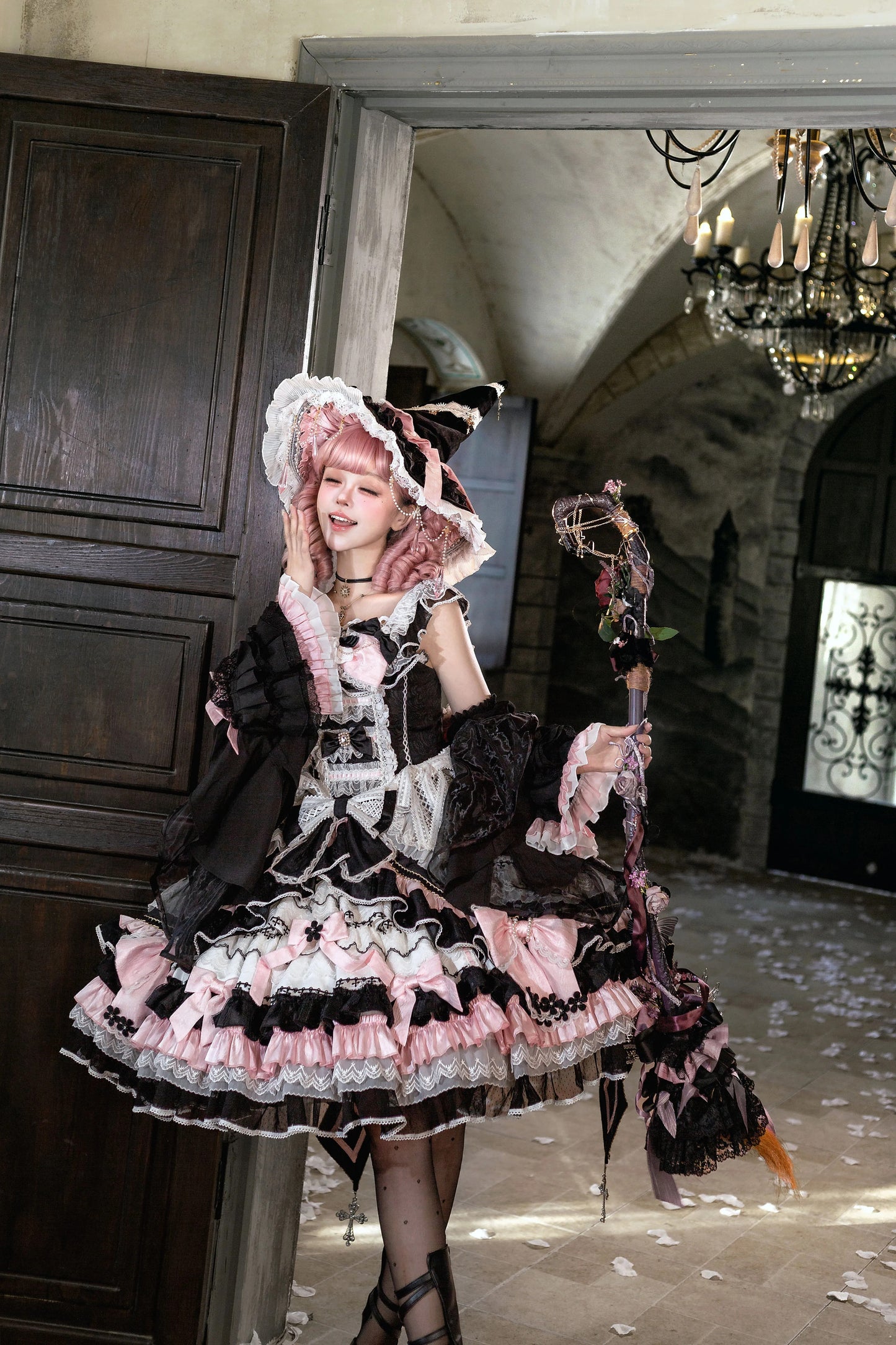 【受注予約~9/13】WITCH PAWNSHOP-7人の魔女- グラトニー 2026ver.-SP- ジャンパースカート・フルセット【Felinae Cookie】