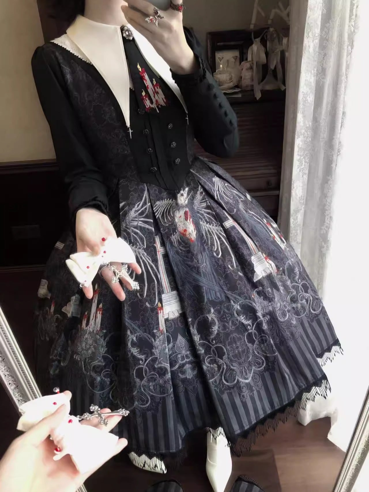 【受注予約~11/24】Lost Raven Sister ワンピース【黒眼窩診療室】