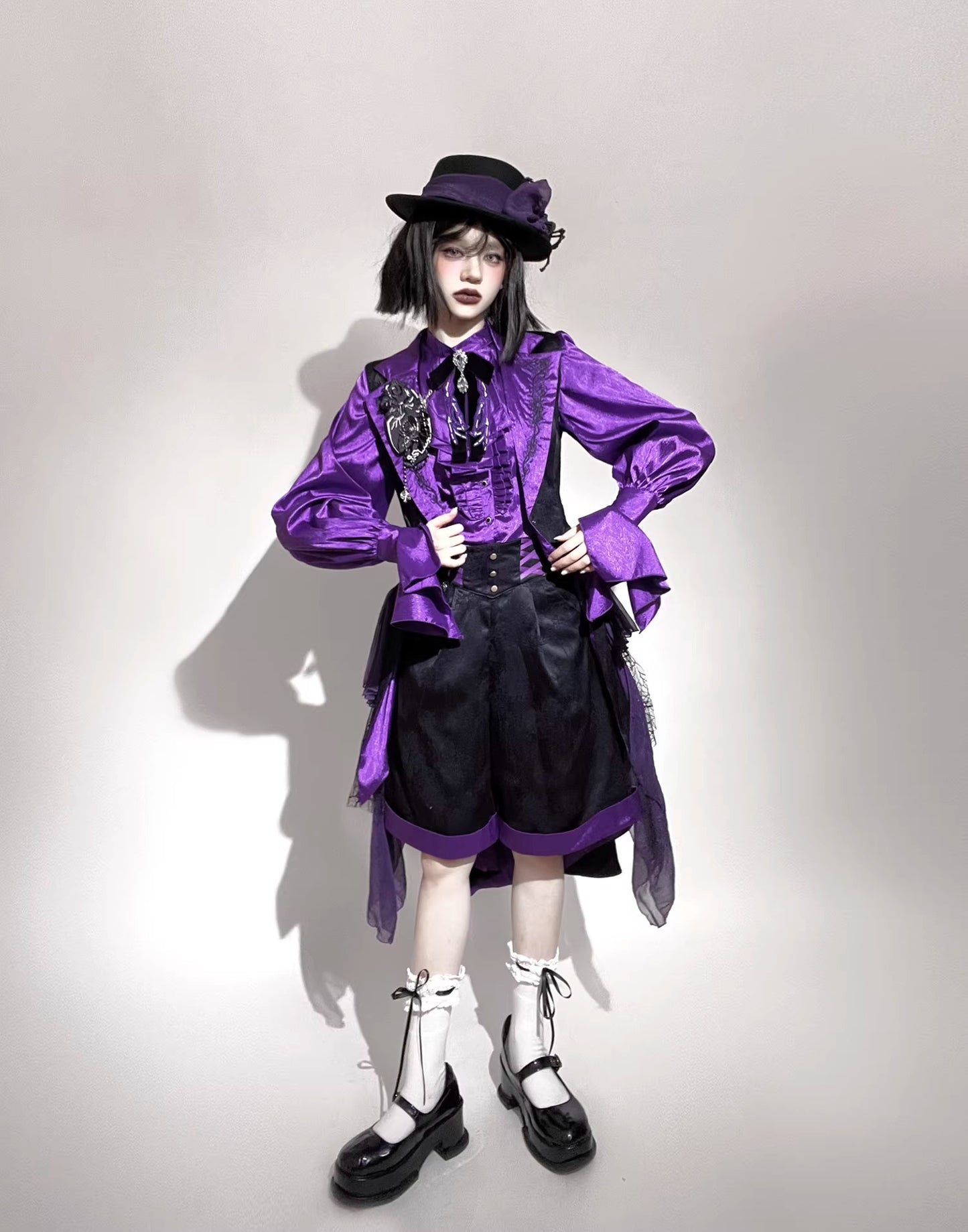 【受注予約~2/24】Returning on a Moonlit Night パンツ【Miss Point】