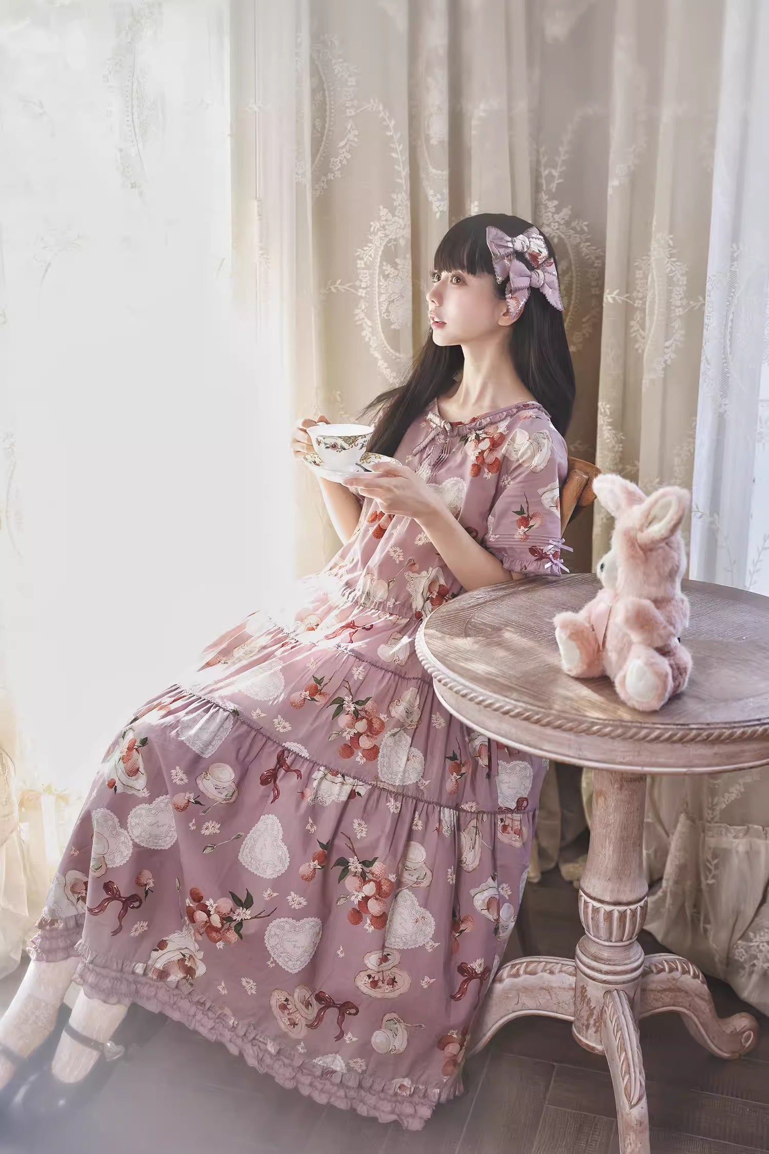 Lychee Tea ワンピース・ジャンパースカート【MapleSugar】 – Epetice