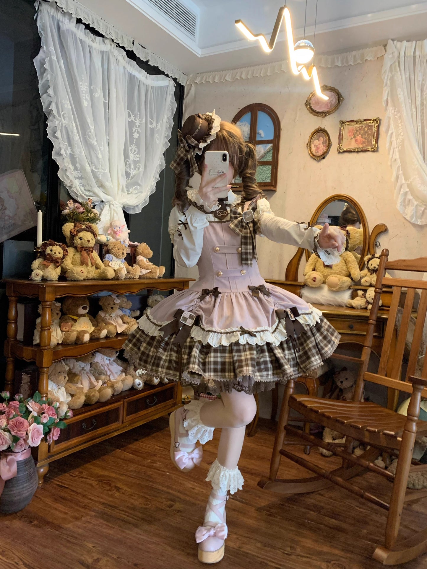 【受注予約~11/27】Cookie Detective ジャンパースカート【MQ】