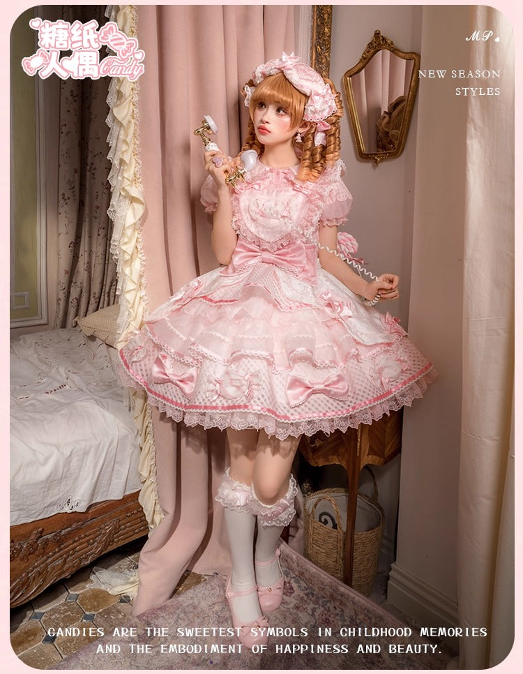 【受注予約~12/8】Candy Wrapper トップス・スカート【花与珍珠匣】