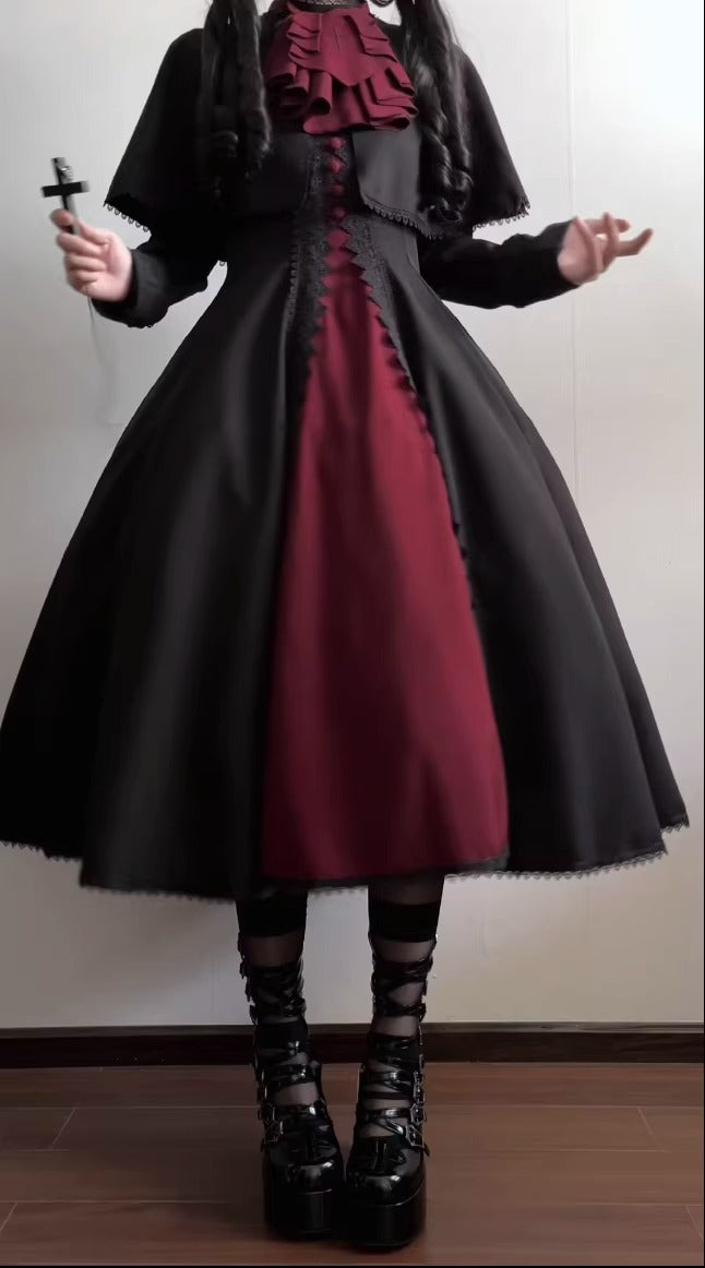 【受注予約~3/29】Antia's Prayer ワンピース(115cm丈)【Cherry Tart】