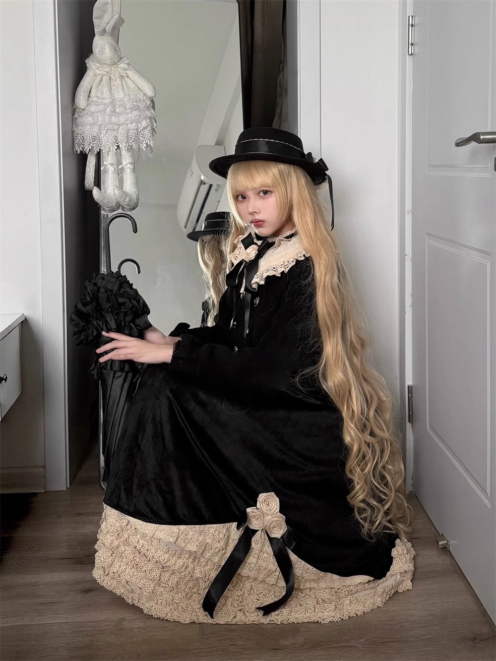 【受注予約~11/12】Winter Solstice スカート【Le Miroir】