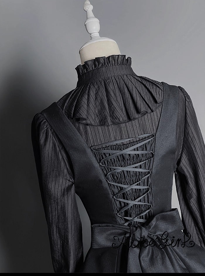 【受注予約~11/6】暗闇執事 ジャケット・マント・ブラウス【Alice Girl】