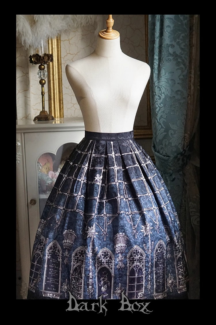 【受注予約~11/10】Ossuary スカート【Dark Box】