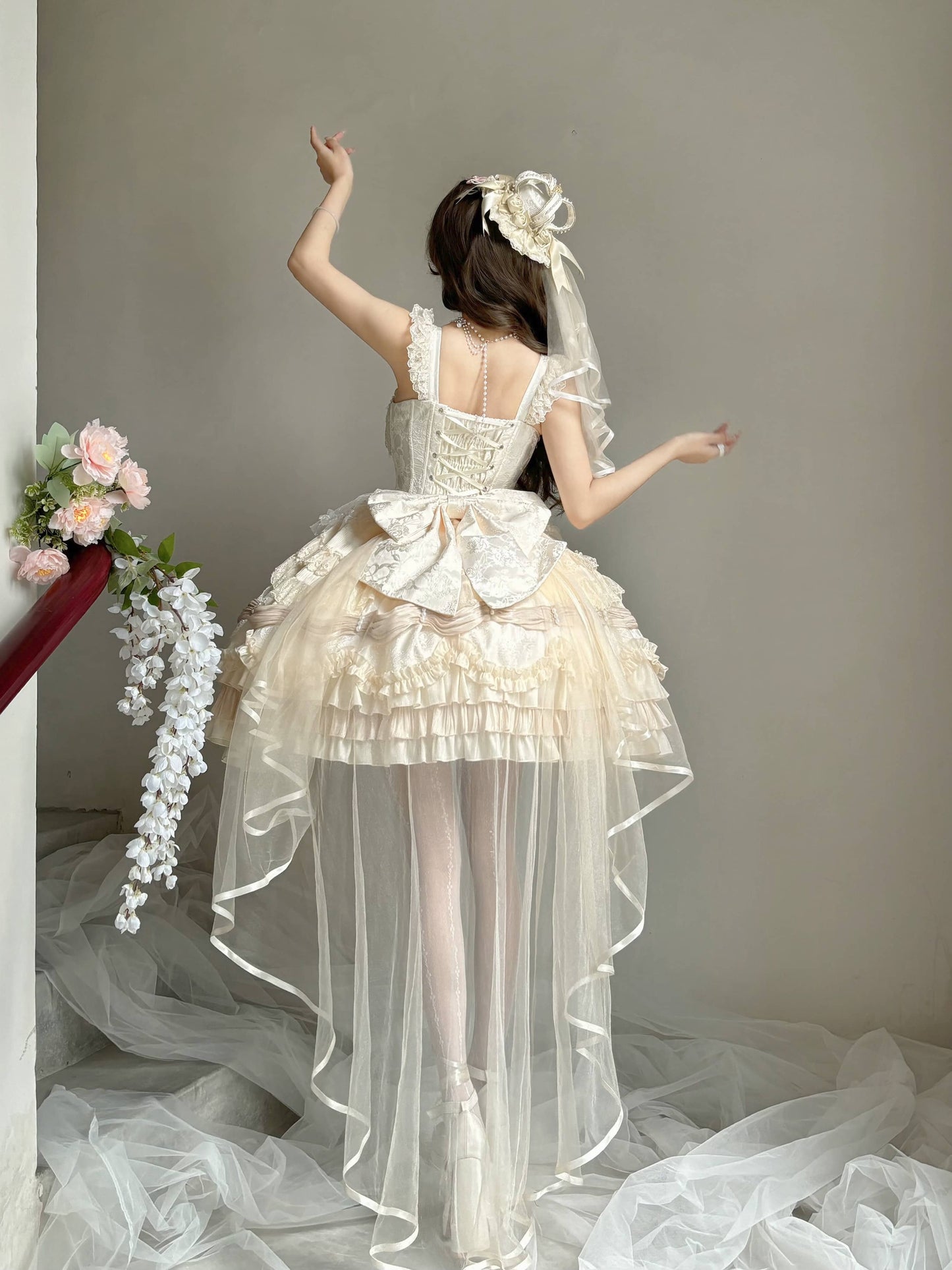 【受注予約~2/19】舞踏会のジャンパースカートセット【Starry Messenger】