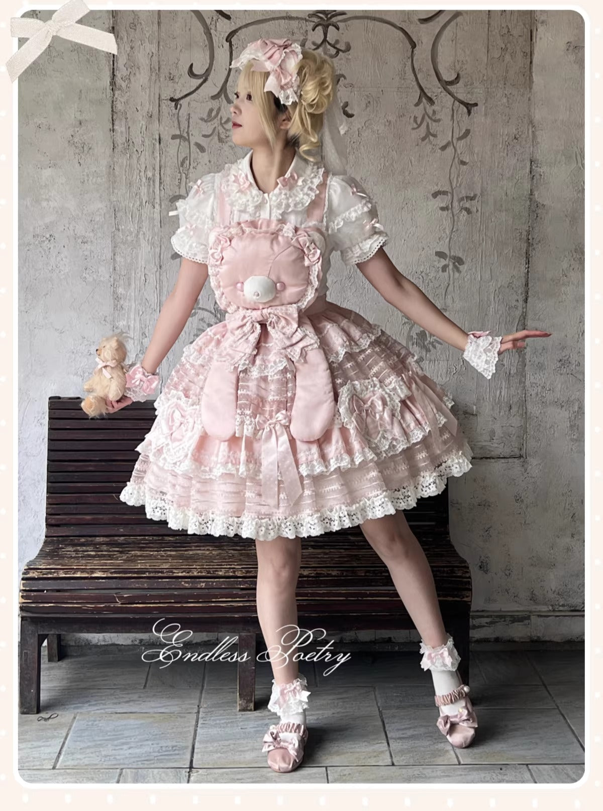 【受注予約~1/12】Princess Bear ワンピース・サロペット【Endless Poetry】
