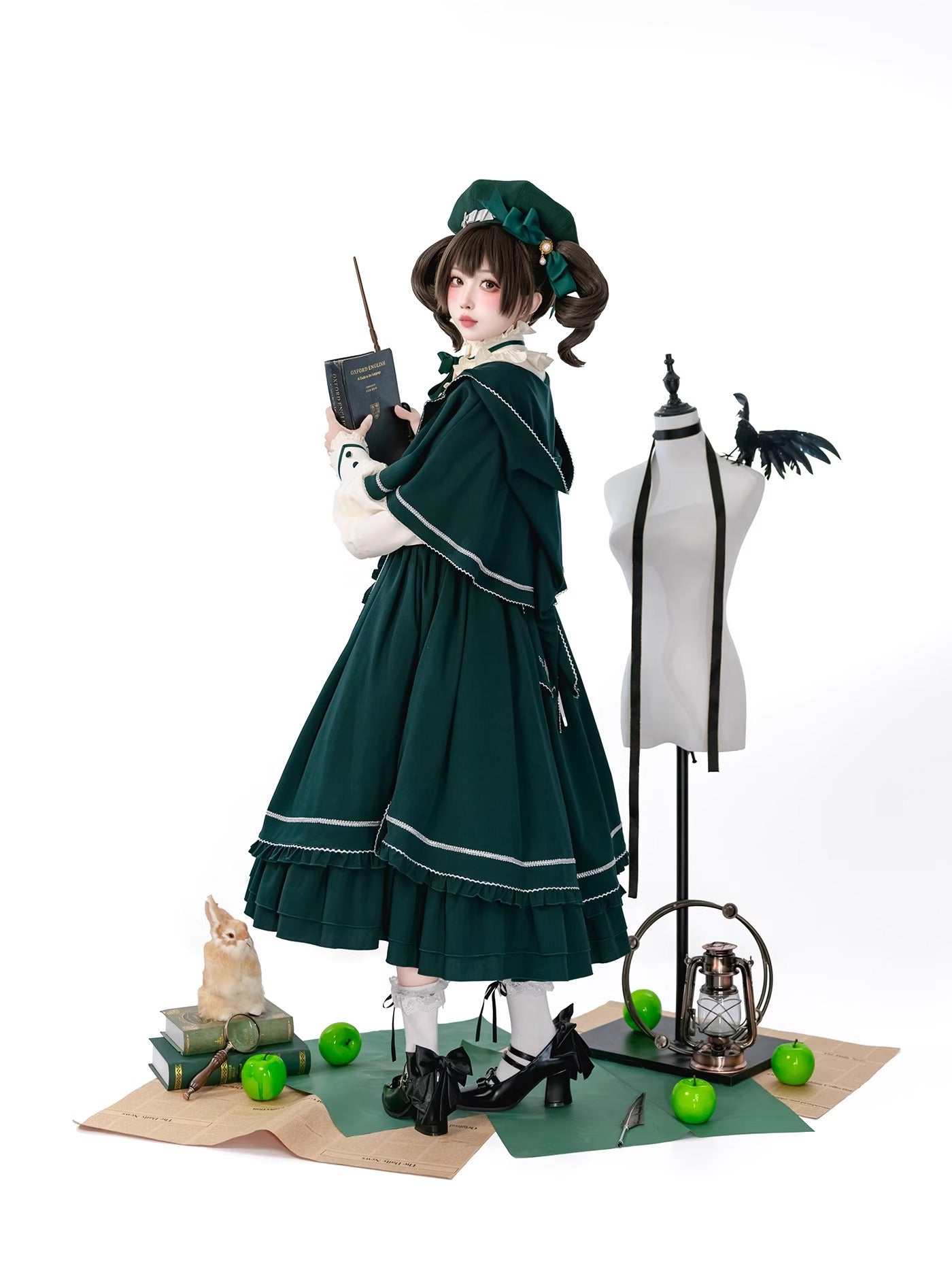 【受注予約~10/30】スミレ色の花手紙 ケープ・アクセサリー【MCLUSTER】