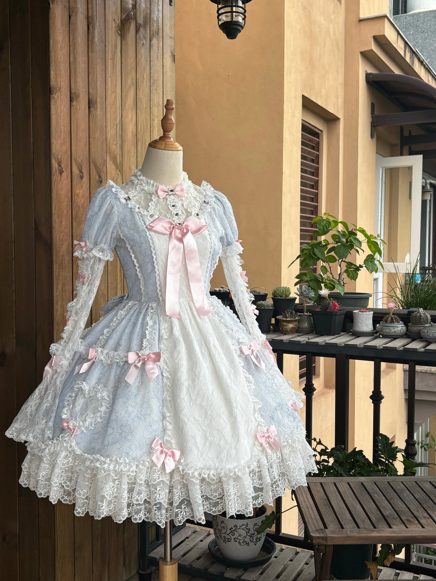 【受注予約~7/2】Lacy Doll ワンピース【MQ】