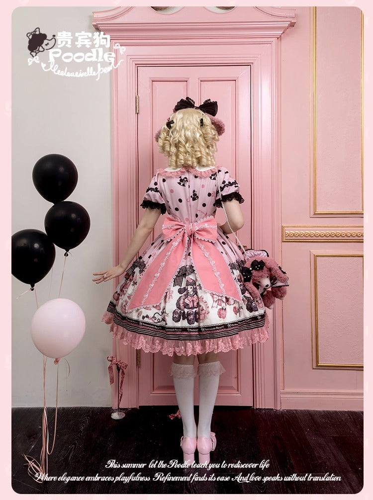 【受注予約~9/8】Chinese Dog ワンピース【花与珍珠匣】