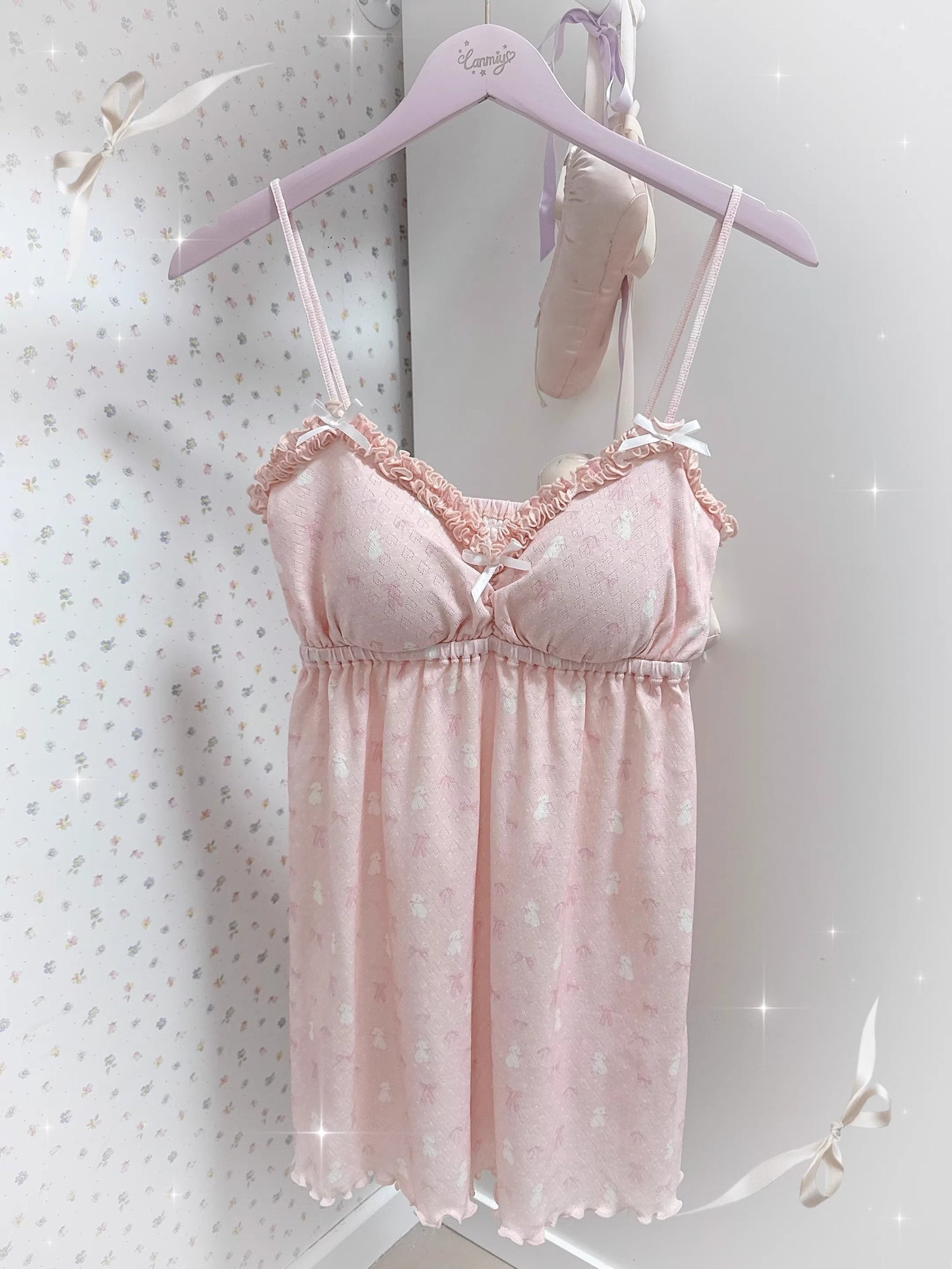 リボンナイトウェア【Sheep Puff】