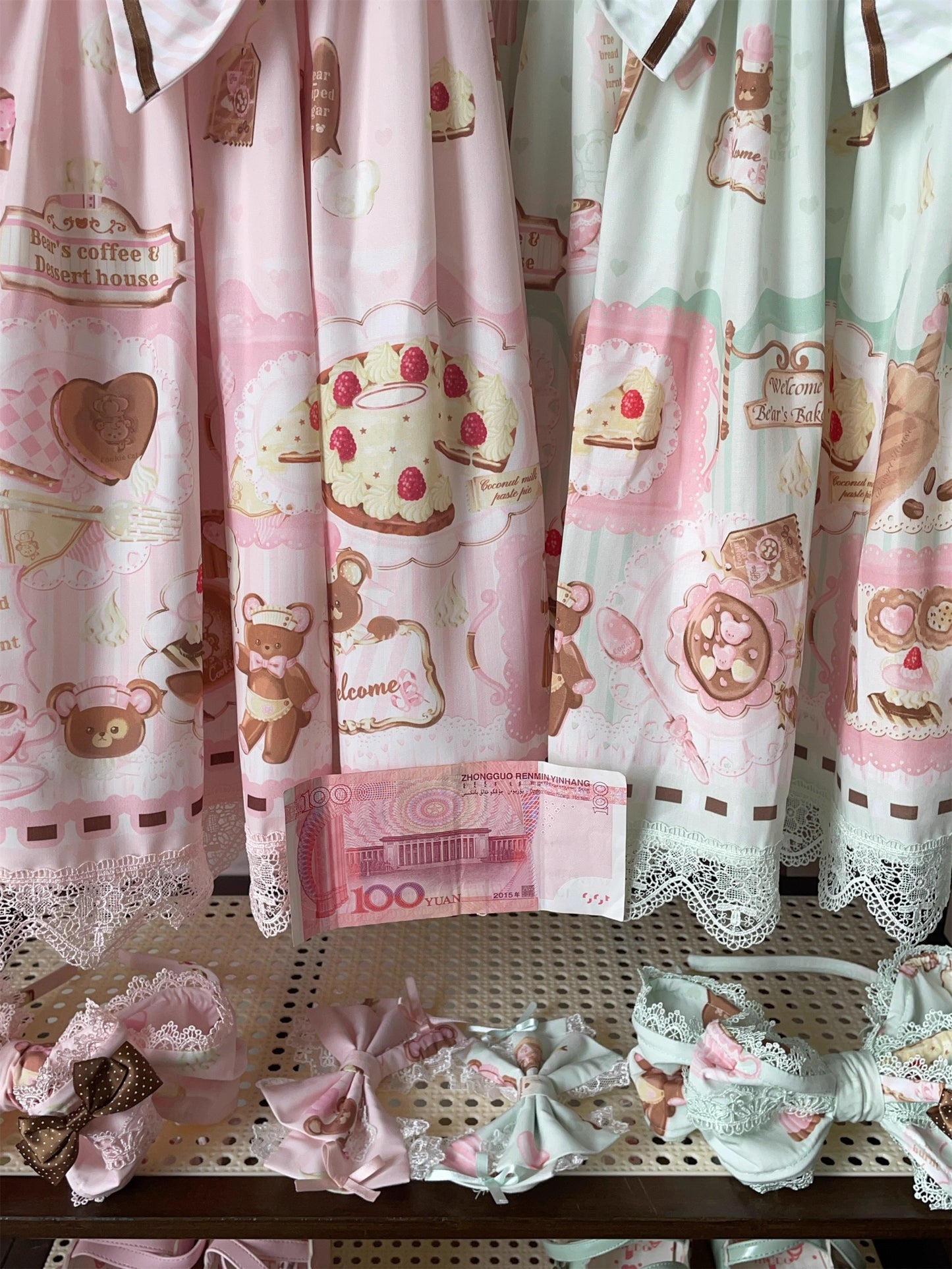【受注予約~6/11】ドリームカフェ ワンピース【babyblue】