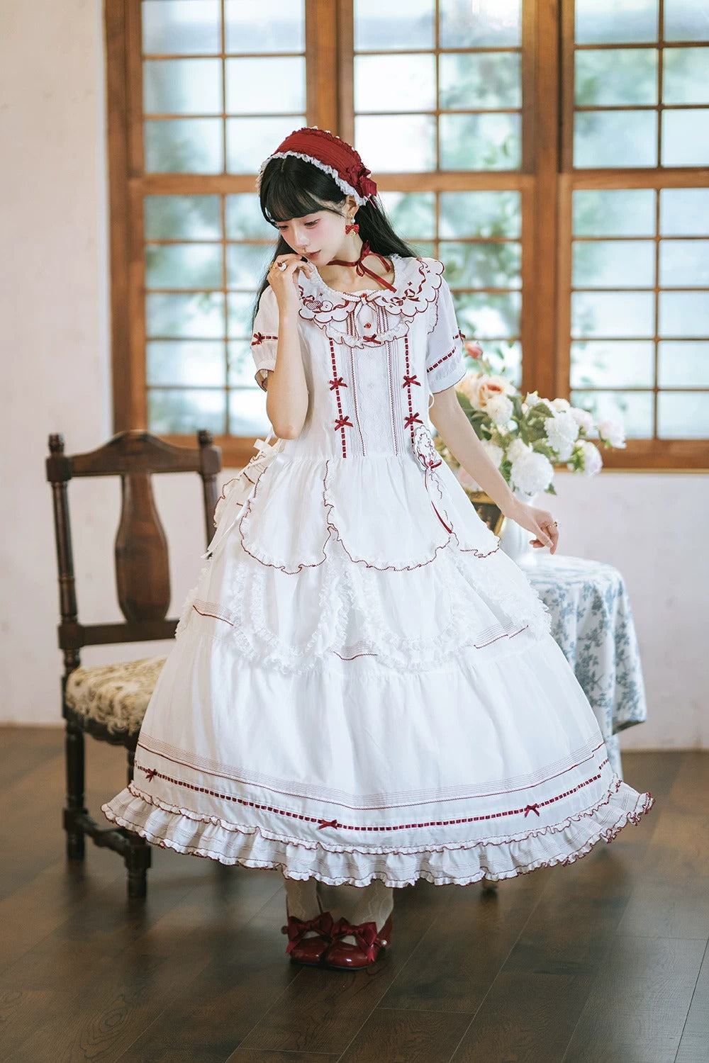 【受注予約~7/23】Orchard of the Four Seasons エプロン【Miss Point】