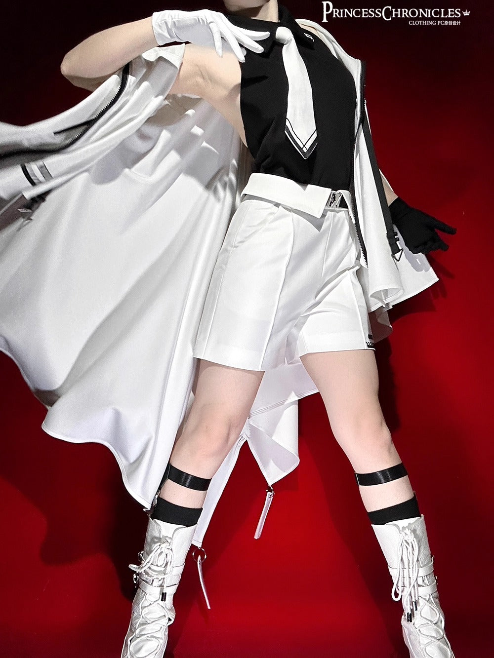 404 マント・トップス・ハーフパンツ【princess Chronicles】