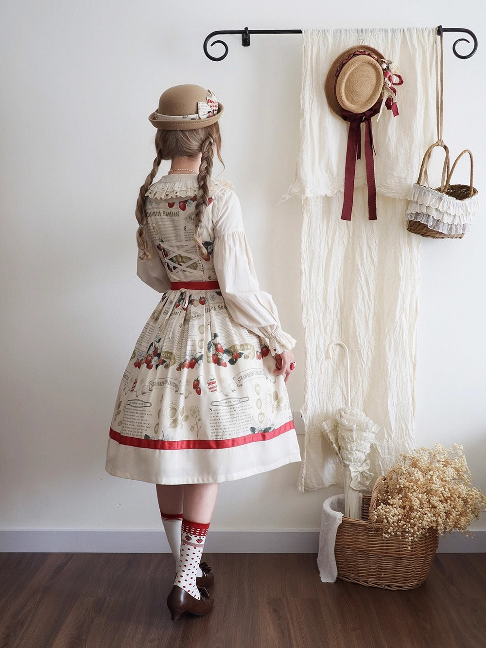 【受注予約~9/17】Grass art collection ジャンパースカート【Miss Cube】