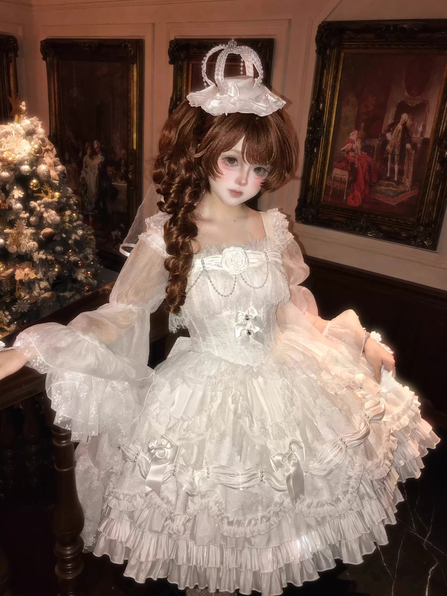 【受注予約~12/25】Gilded Dance Party ジャンパースカート【Starry Messenger】