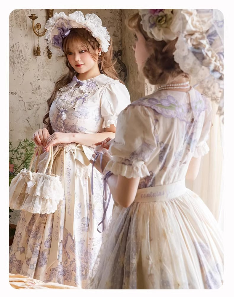 【受注予約~4/13】紫藤回顧録 アクセサリー【南笙阁】