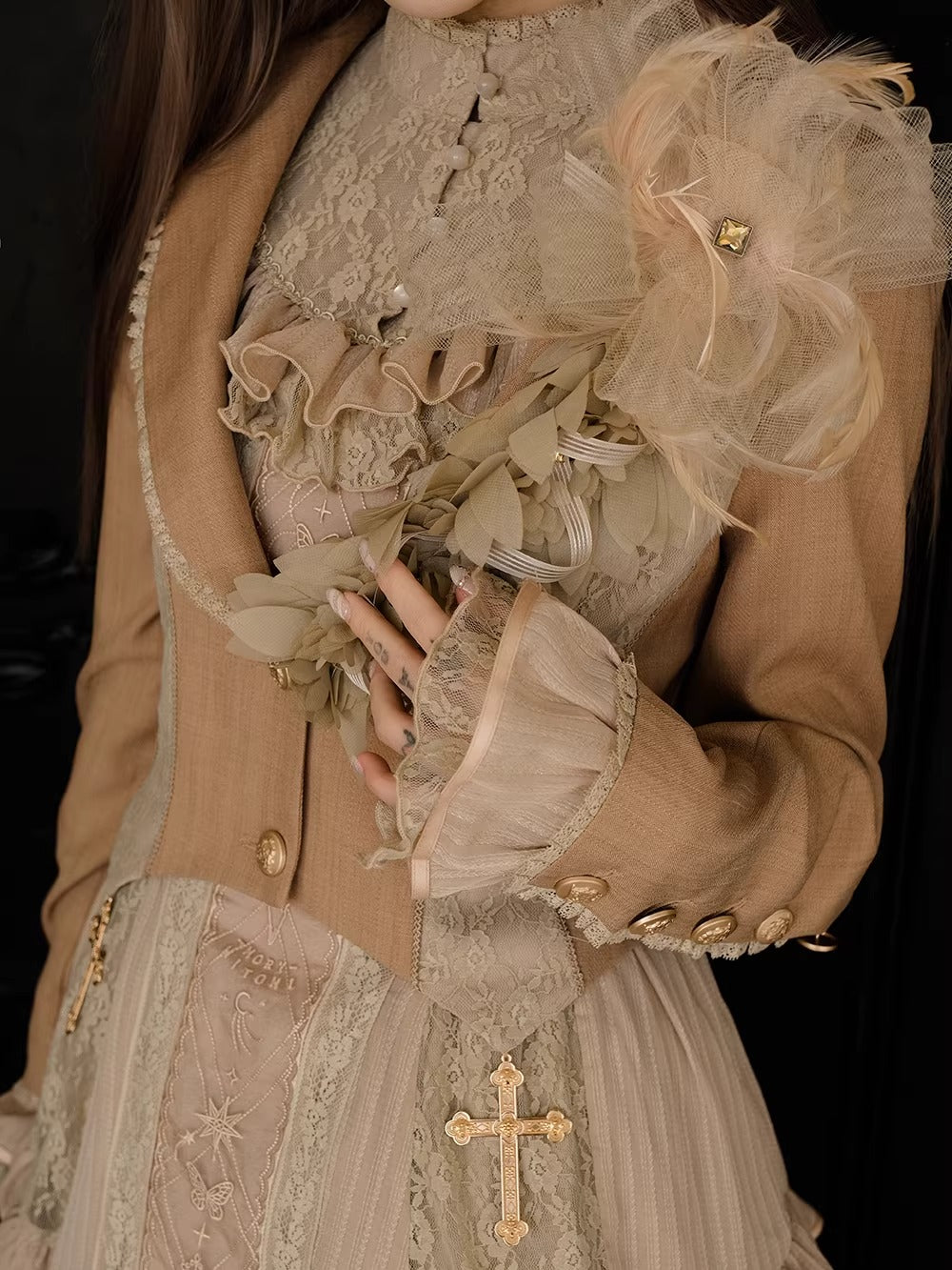 【受注予約~3/23】Embroidered Star ジャケット【魔女販售】