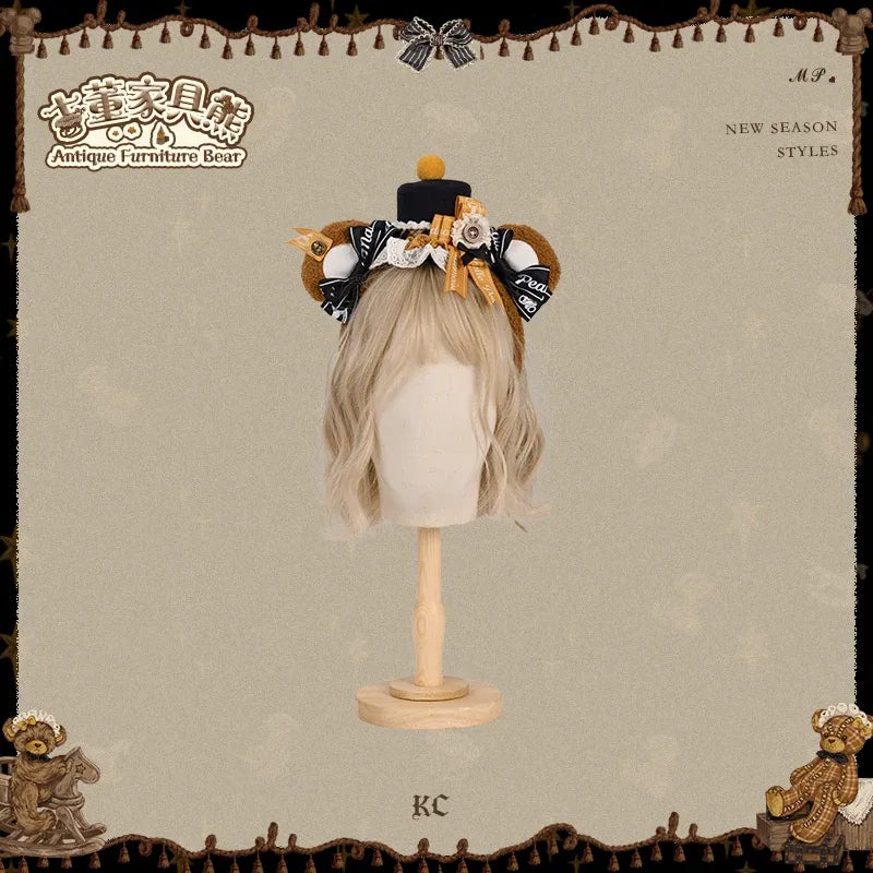 【受注予約~9/8】Antique Furniture Bear アクセサリー【Melliflorpearl】