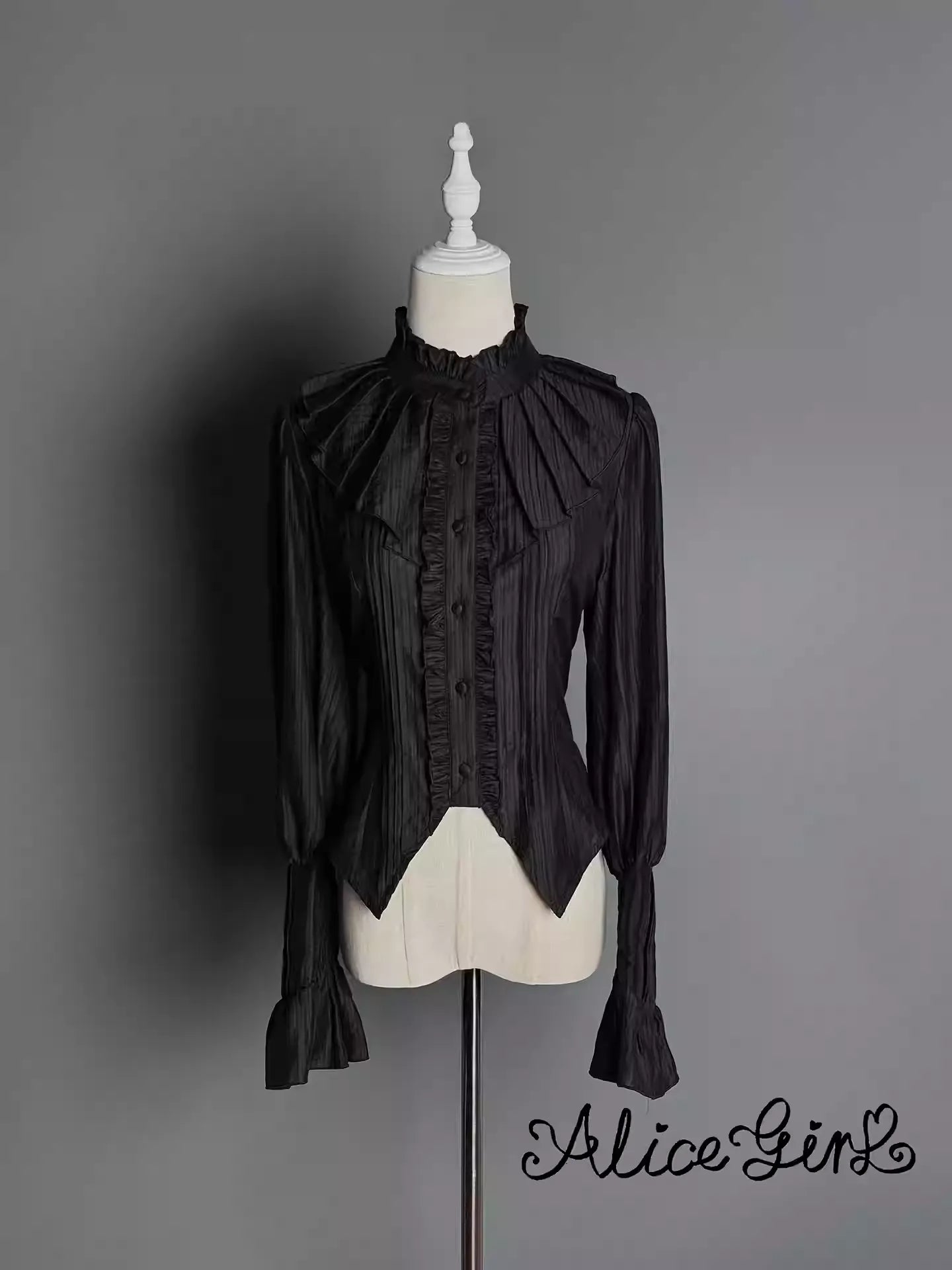 【受注予約~11/6】暗闇執事 ジャケット・マント・ブラウス【Alice Girl】