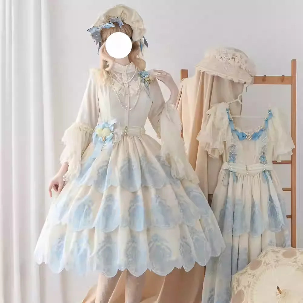 【受注予約~9/25】Point Gardens スカート【Miss Point】