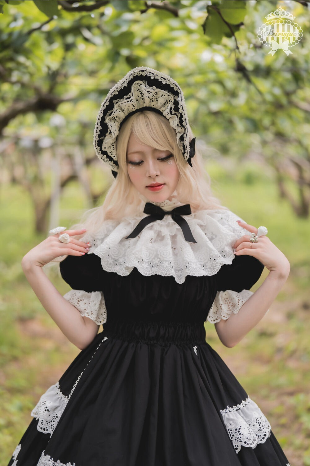 【受注予約~10/5】Rose Bouquet アクセサリー【Baroque】