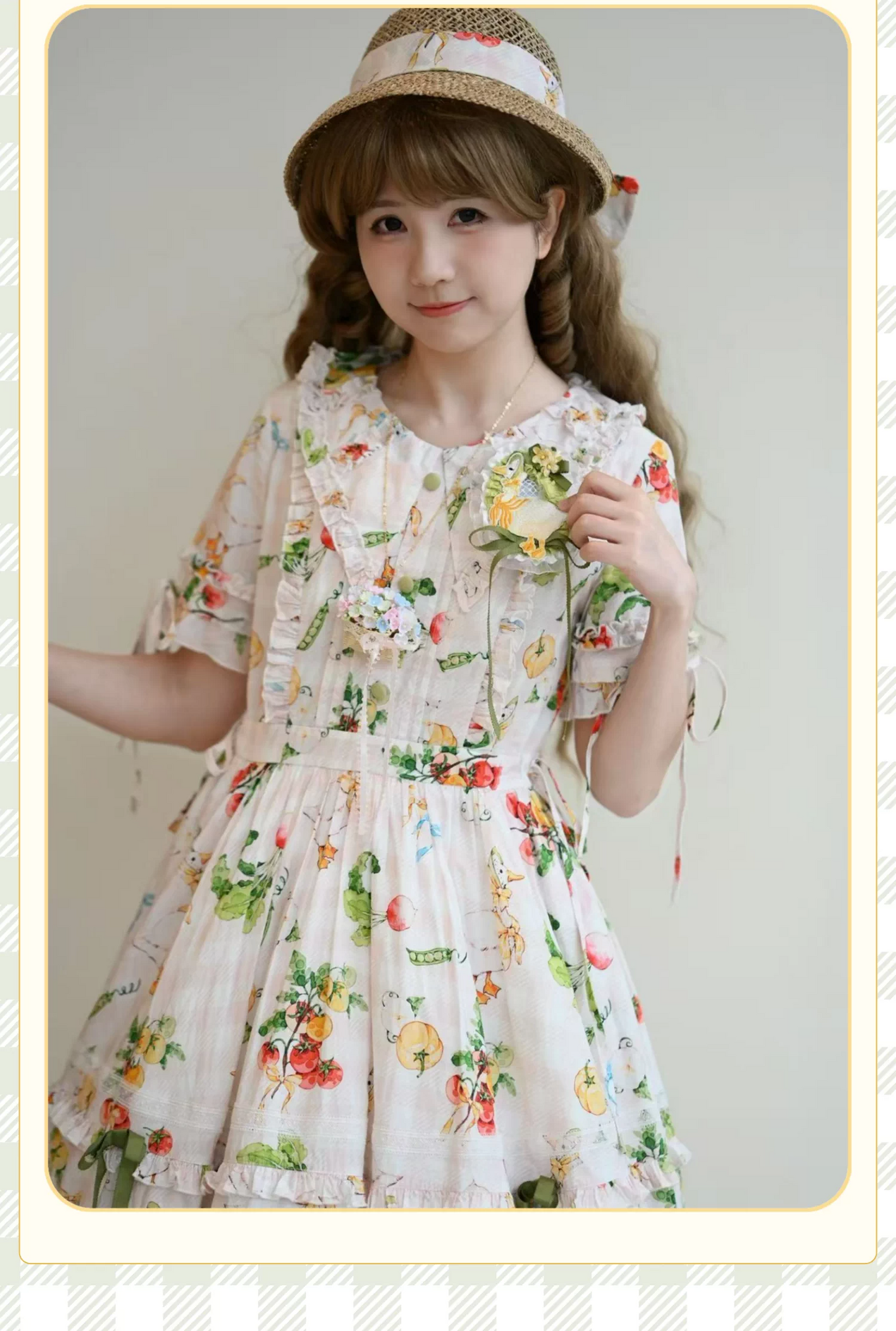 【受注予約~8/6】Summer Ode ワンピース【Summer Day】