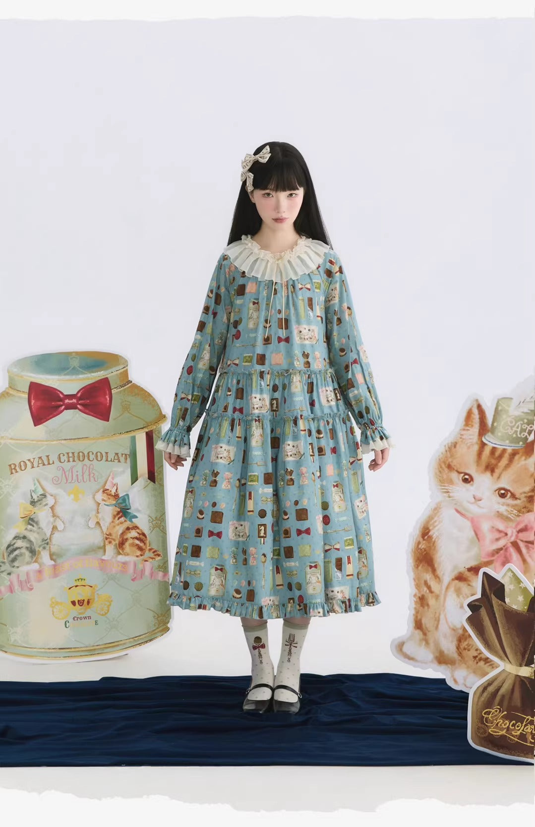【受注予約~2/26】Chocolate ワンピース・トレーナー【YAMKAJO】