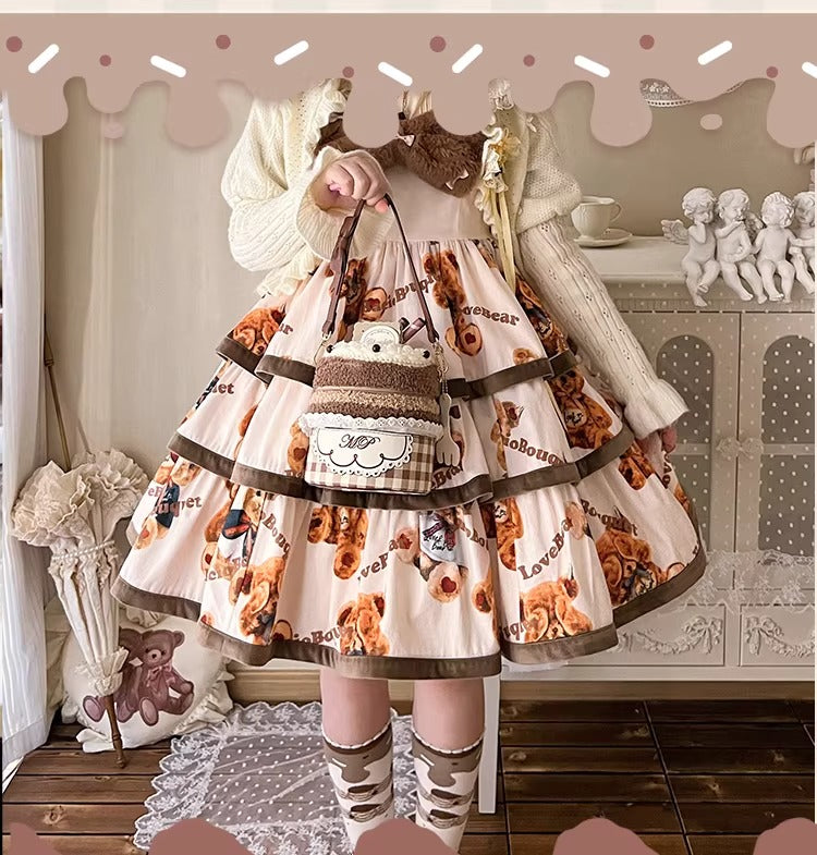 【受注予約~1/26】CupCakes バッグ【花与珍珠匣】