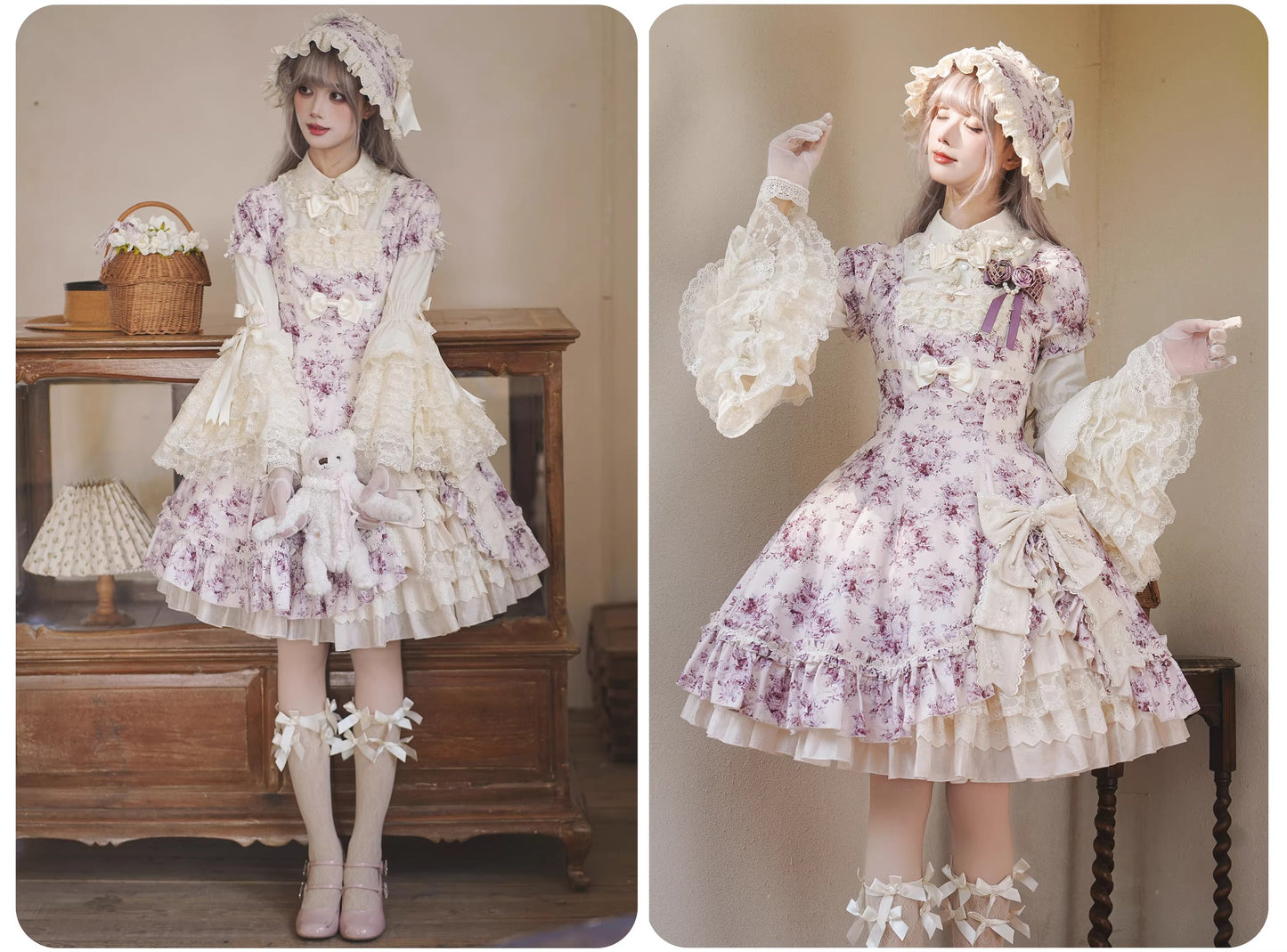 【受注予約~2/15】Black Rose アクセサリー【LittlePlum】