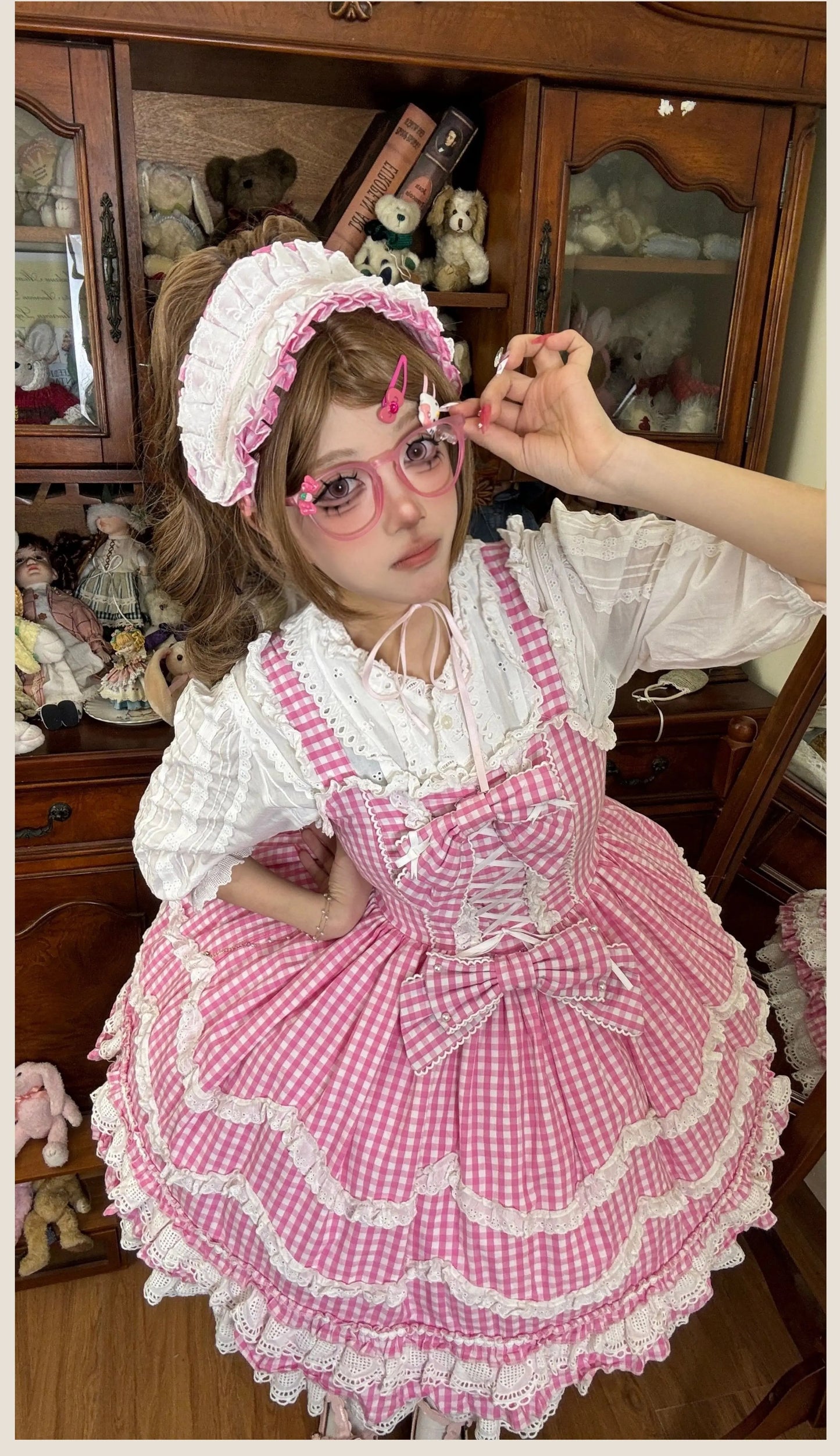 Plaid Baileys ジャンパースカート・フルセット【TaTaTa Lolita】