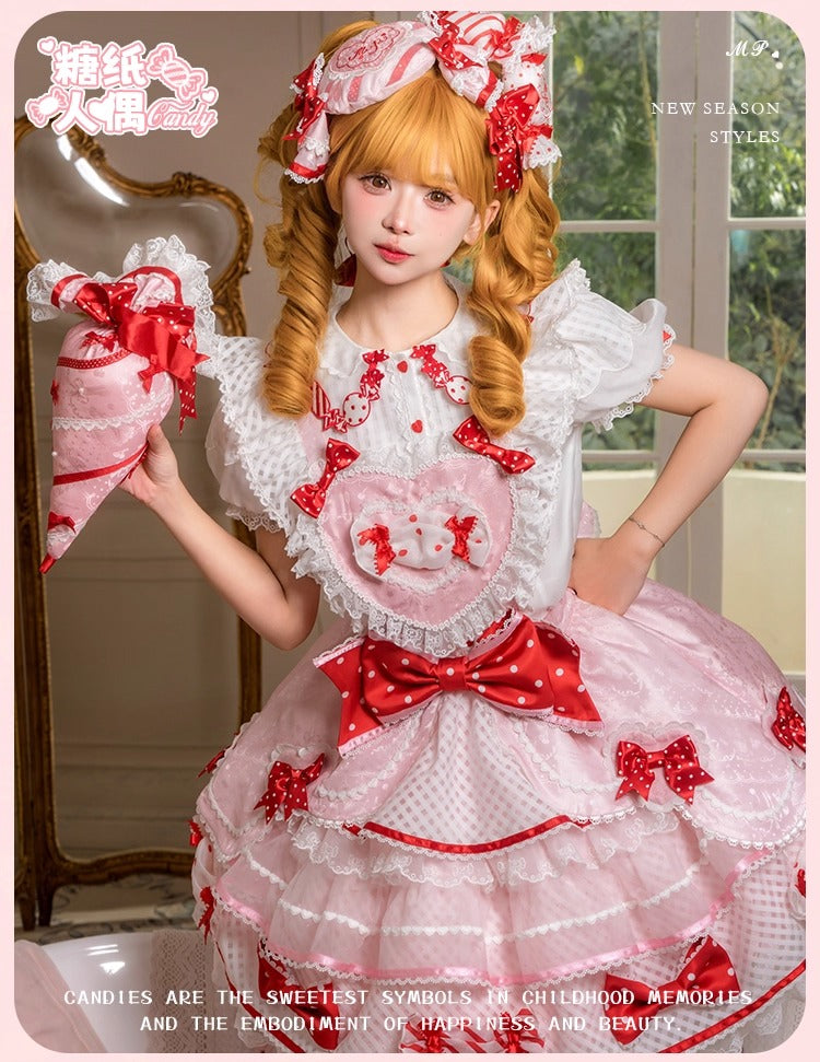 【受注予約~12/8】Candy Wrapper トップス・スカート【花与珍珠匣】