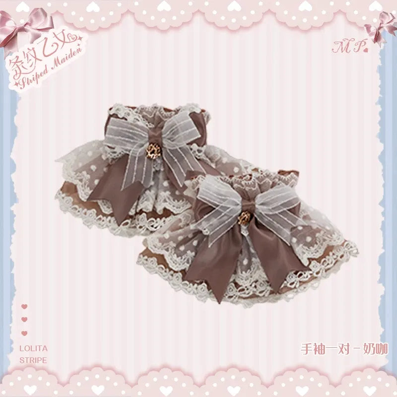【受注予約~8/3】Striped Maiden アクセサリー【花与珍珠匣】