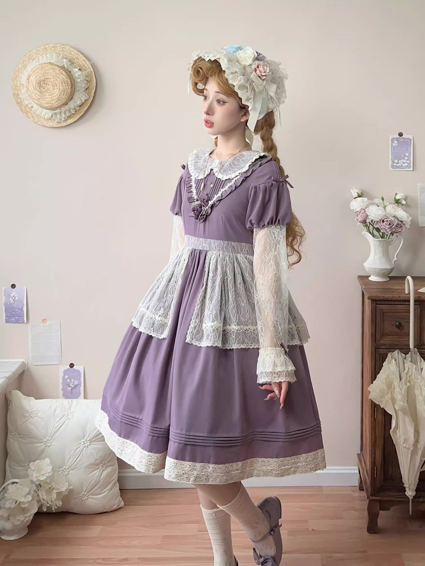 Flower Mist ワンピース【Uncle's Workshop】